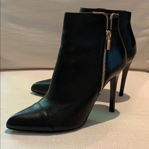 Lanvin heeled booties-black
